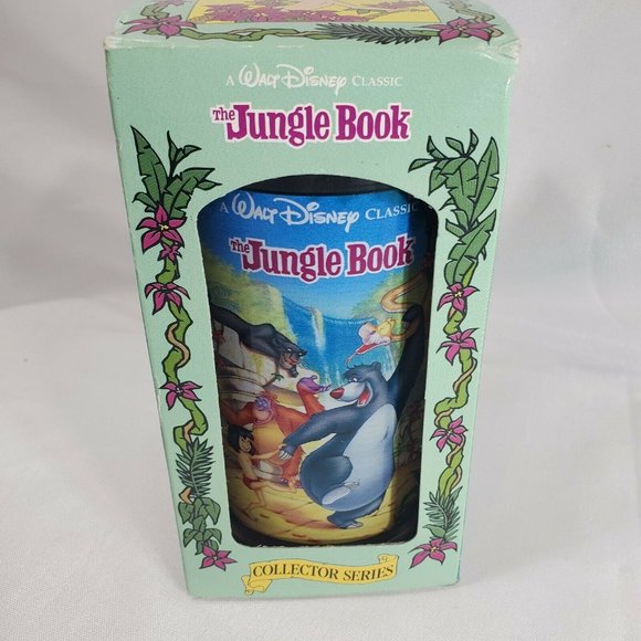 Walt Disney Jungle Book Collector Series Cup Burger King Coca Cola 1994 boxed - Picture 12 of 12